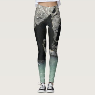Beauté naturelle Pale Green River Granite Leggings