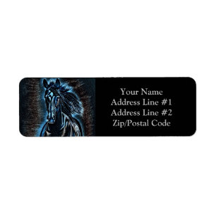Beauté occidentale Wild Mustang Blue Tones