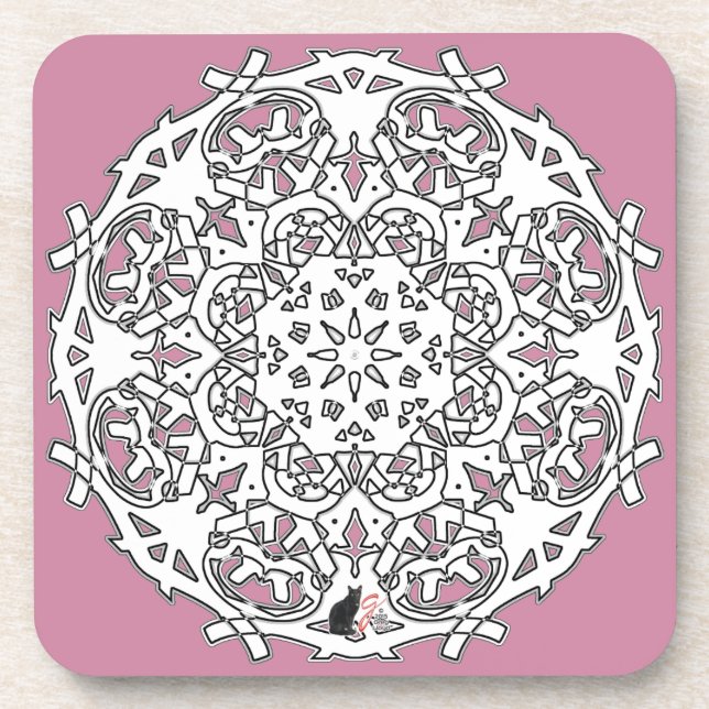 Beauté Octa Glyph Dawn Dessous de verre (Devant)