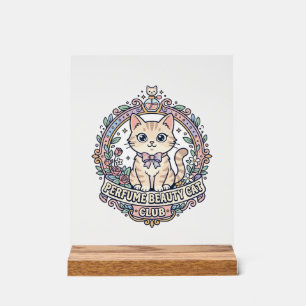 Beauté Parfum Chat Mignon Design T-Shirt - Parfu