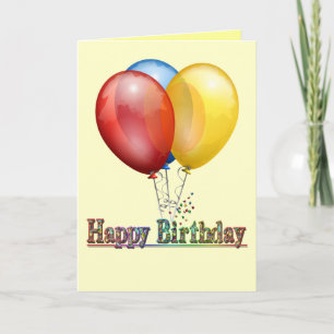 Beauté simple - Carte d'anniversaire