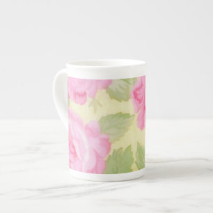 Beautés roses os Chine Mug