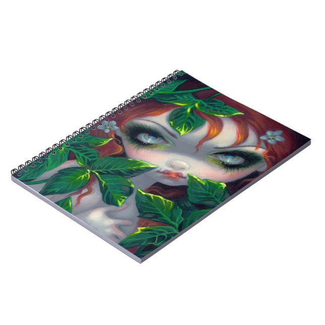"Beautés toxiques IV : Carnet de lierre de poison" (Côté gauche)