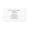 Beautician Business Card Butterfly Stripes