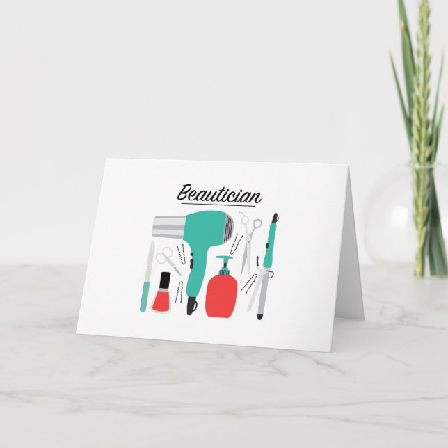 Beautician Card (Front)