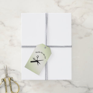 Beautician Design Apple Green Gift Tags