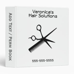 Beautician Design Business Salon Binder