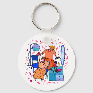 Beautician Keychain