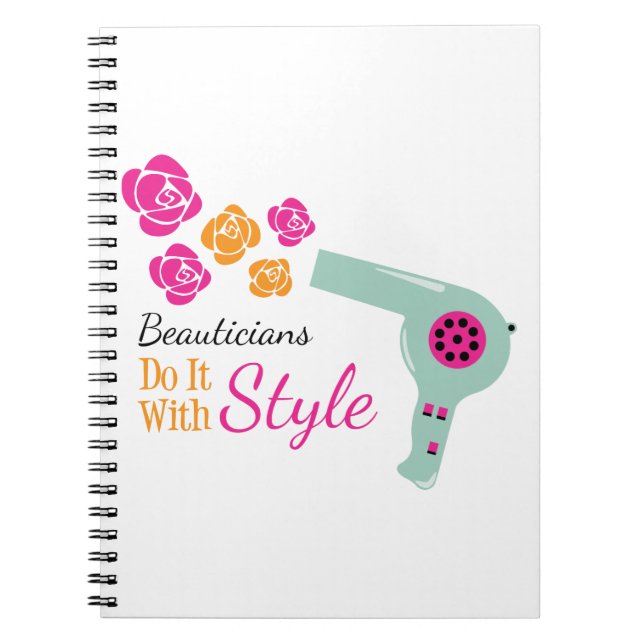 Beauticians Style Notebook (Front)