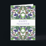 Beautifu Happy Passover Star of David Holiday Card<br><div class="desc">Decorative "Happy Pesach" greeting card with Star of David on the inside. You can customize the greeting on the front and the message on the inside of the card.</div>