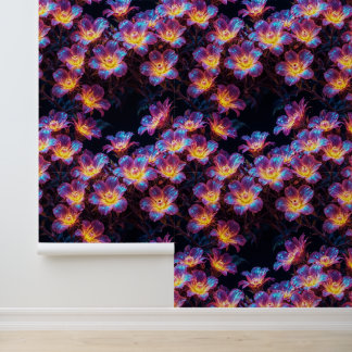 Beautiful 3D glowing wallpaper
