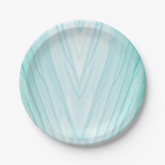 Beautiful abstract art paper plate
