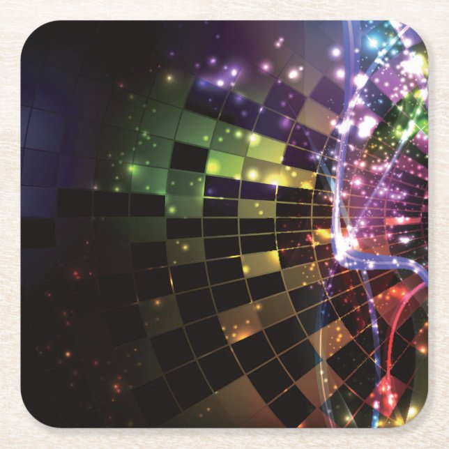 Beautiful Abstract Coaster Set (Front)