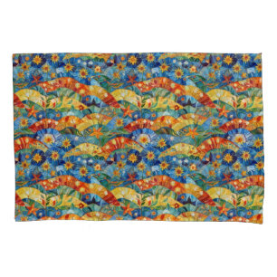 Beautiful abstract colourful design Pillowcase