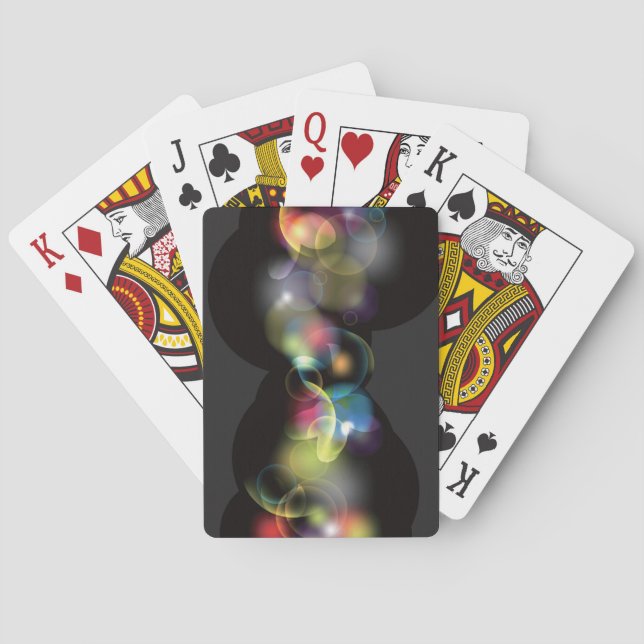Beautiful Abstract Deck of Playing Cards (Back)