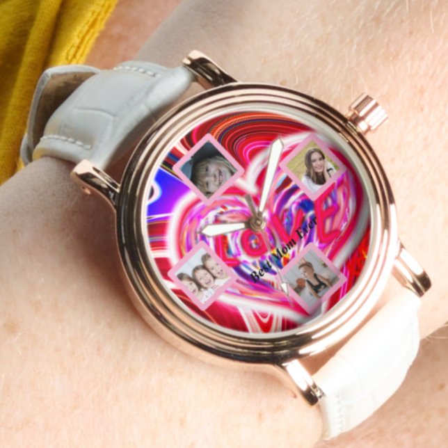 Beautiful Abstract Elegant Rose Gold Watch (Creator Uploaded)