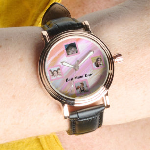 Beautiful Abstract Elegant Rose Gold Watch