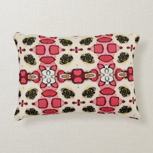 Beautiful abstract ethnic seamless patternabstract accent pillow