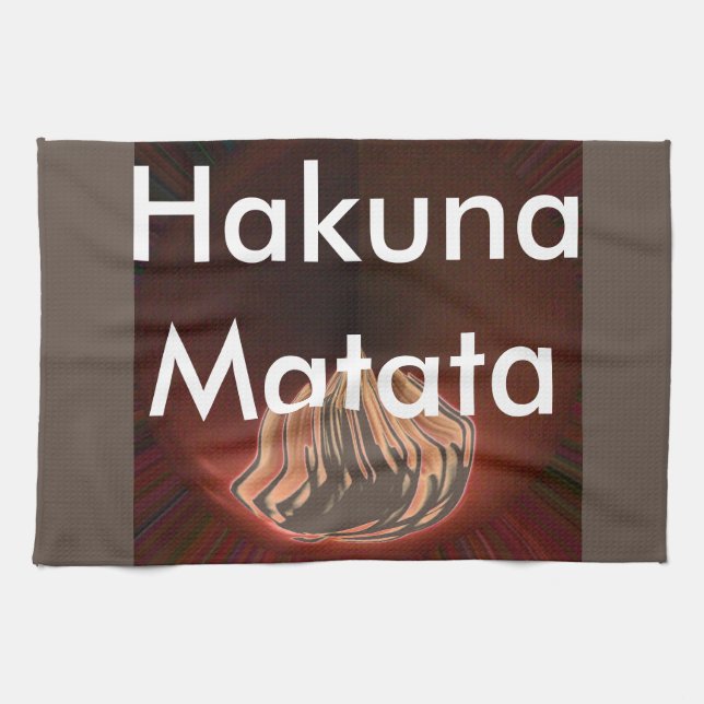 Beautiful Abstract Flame Art Print Kitchen Towel (Horizontal)