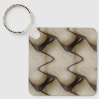 Beautiful Abstract Leave a Long Lasting Impression Keychain