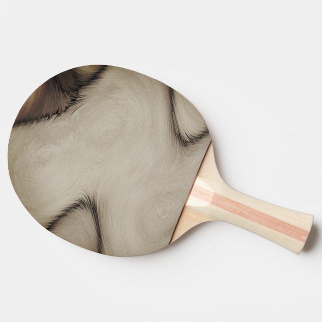 Beautiful Abstract Leave a Long Lasting Impression Ping Pong Paddle (Side)