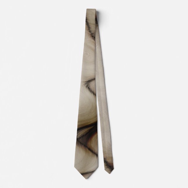 Beautiful Abstract Leave a Long Lasting Impression Tie (Front)