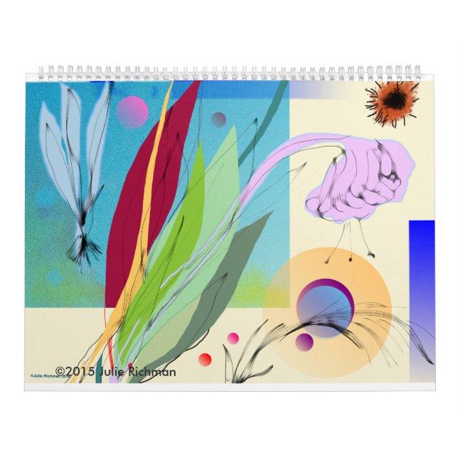 Beautiful Abstract Nature Calendar (Cover)