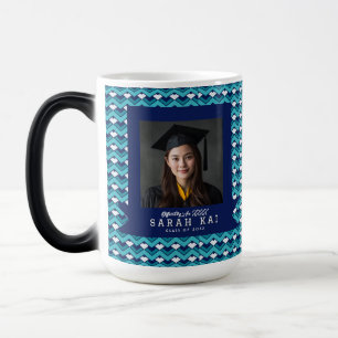 Beautiful Abstract Pattern College Grad Magic Mug