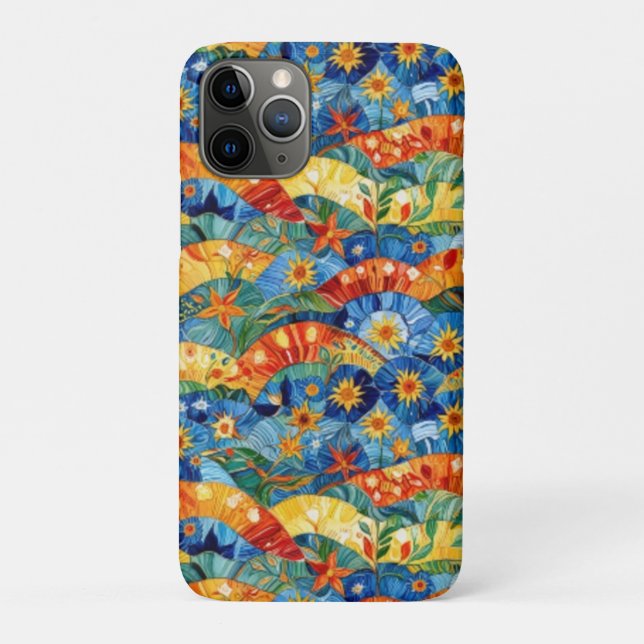 Beautiful Abstract Seamless Pattern Design Case-Mate iPhone Case (Back)
