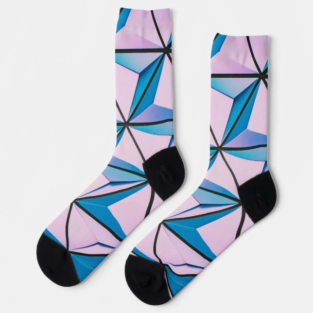 Beautiful Abstract Sock (Left)