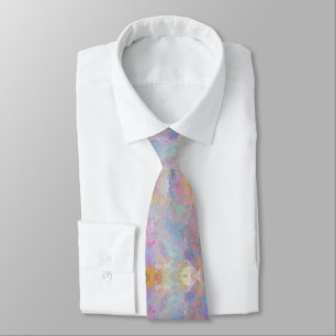 Beautiful Abstract Splatter Watercolor background Tie
