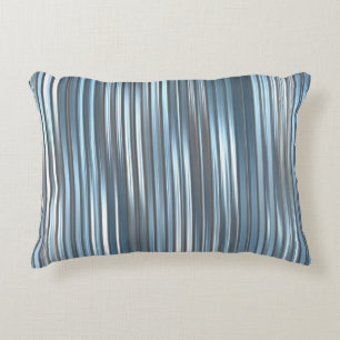 Beautiful abstract vertical blue background with l accent pillow