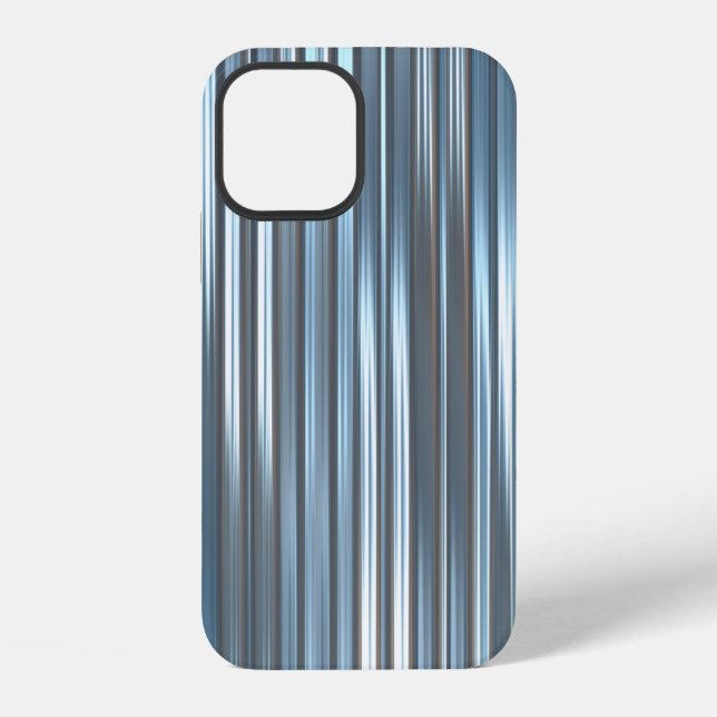 Beautiful abstract vertical blue background with l iPhone case (Back)