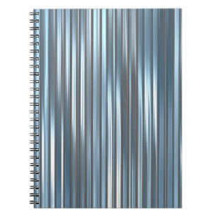Beautiful abstract vertical blue background with l notebook