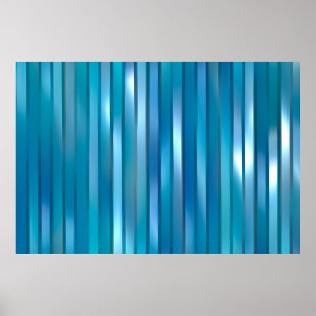 Beautiful abstract vertical blue background with l poster (Front)