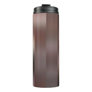 Beautiful abstract vertical brown background with thermal tumbler