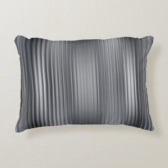 Beautiful abstract vertical grey background with l accent pillow (Front)