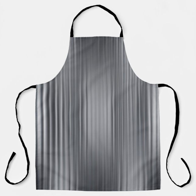 Beautiful abstract vertical grey background with l apron (Front)