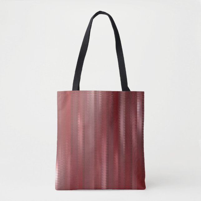 Beautiful abstract vertical red background with li tote bag (Front)