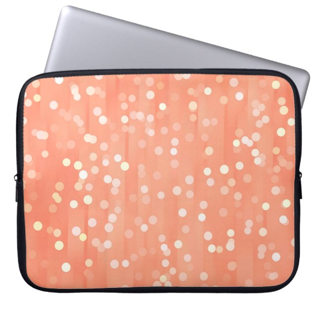 Beautiful abstract vertical vintage background wit laptop sleeve (Front)