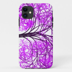 Beautiful Aesthetic Tribe tree Branche Digital Art iPhone 11 Case