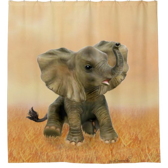 Beautiful African Baby Elephant (Front)