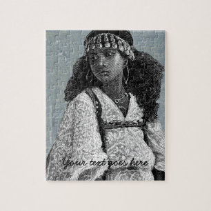 Beautiful African Girl Jigsaw Puzzle