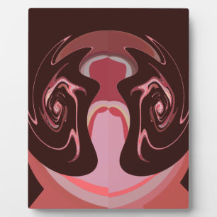 Beautiful African Maroon Motif Print Design Plaque