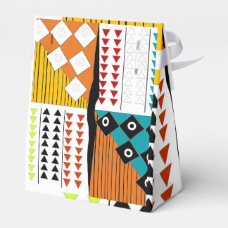 Beautiful African Print Favour Boxes