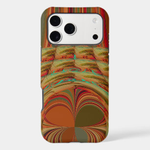 Beautiful African Traditional Golden Brown Motif 