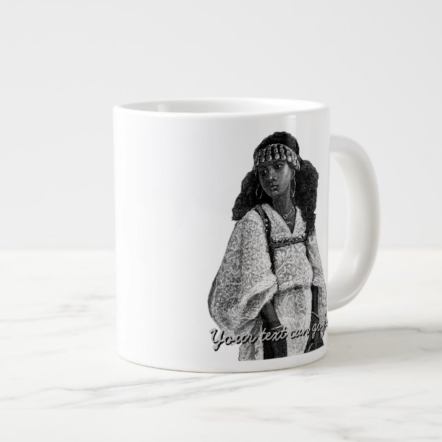 Beautiful African Woman Mug (Front Right)
