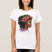 Beautiful African Woman Roses