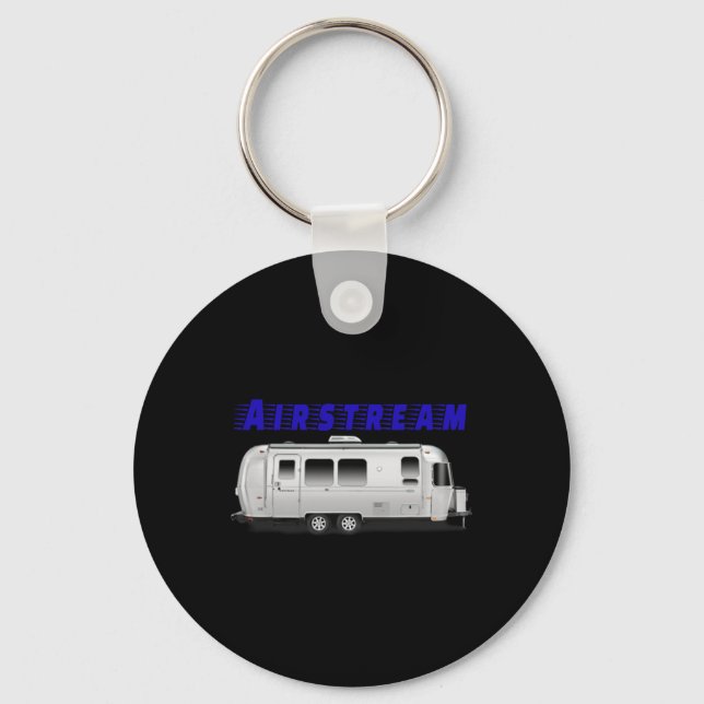 Beautiful Airstream  Keychain (Front)