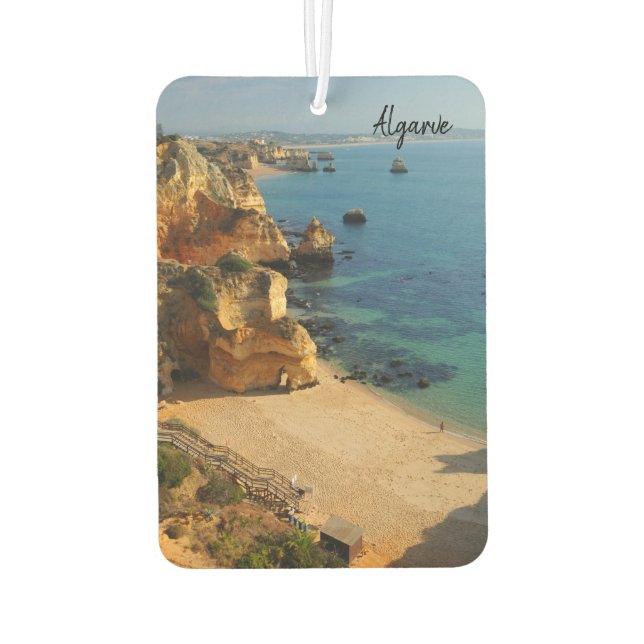 Beautiful Algarve Beaches- The Real Portugal Air Freshener (Back)